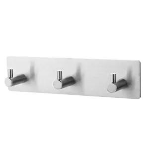 304 Black Robe Hook Wall Towel Hook for Bathroom Stainless Steel Coat Hook Rustproof Hook Hanger for Kitchen Hardware