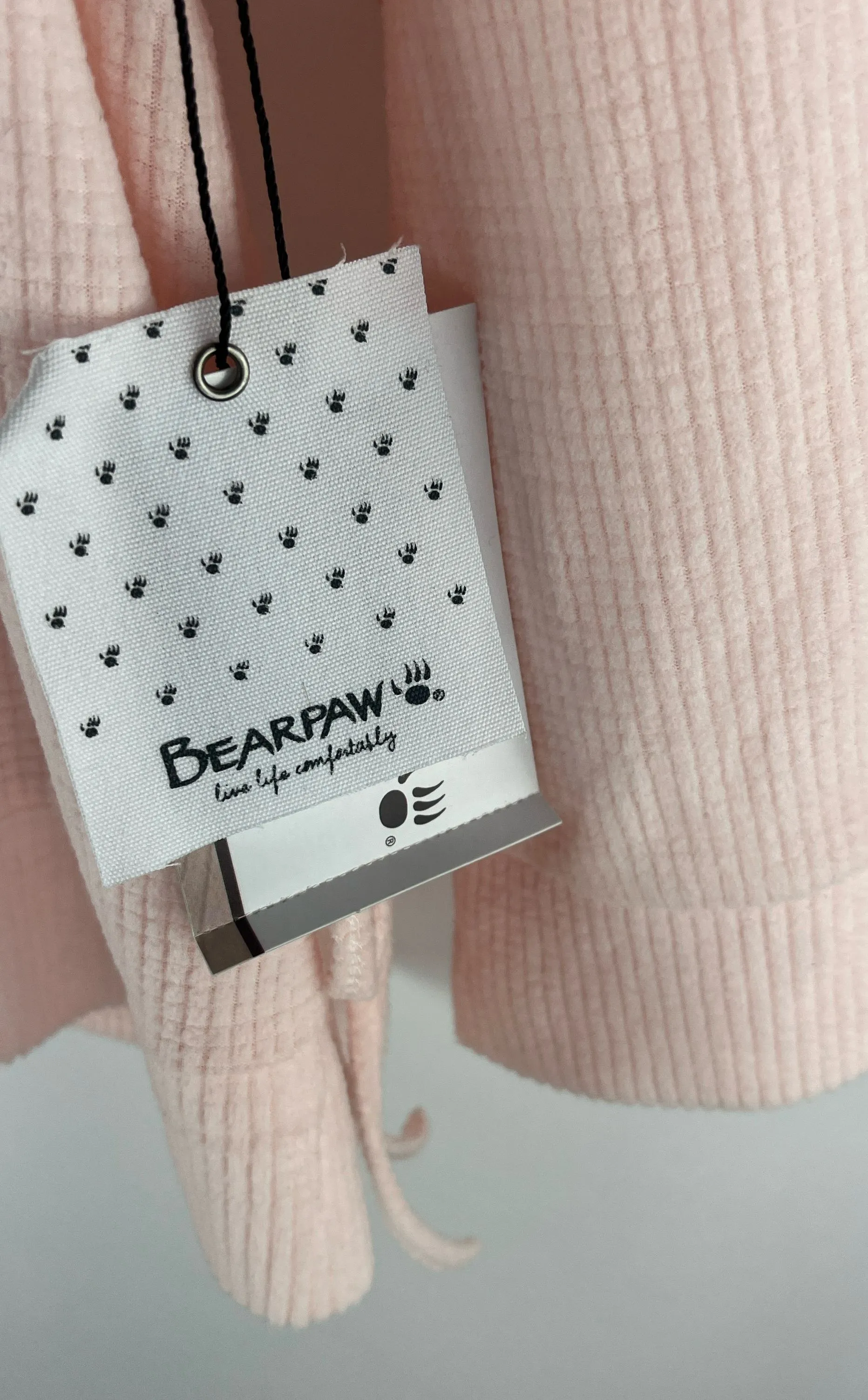 Bearpaw 2 Piece Fleece Pastel Pink Pajamas Elastic Waist Pants Size 2X NWT1