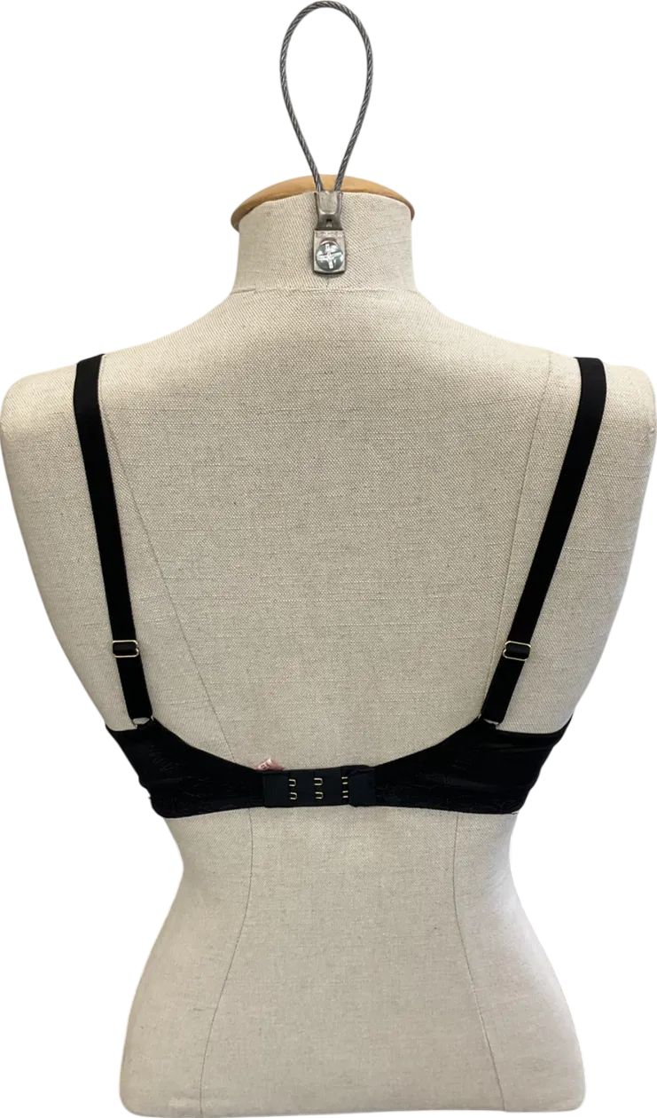 boux avenue Black Sofia Balconette Bra UK 32D