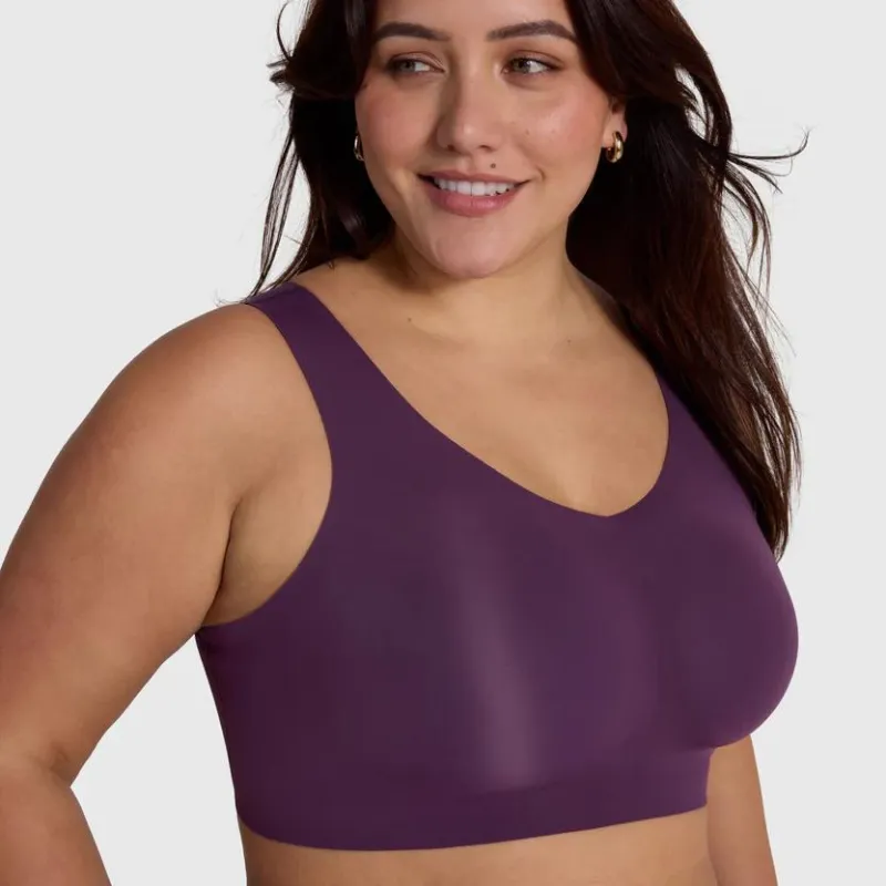 Evelyn & Bobbie Defy Bra Plum