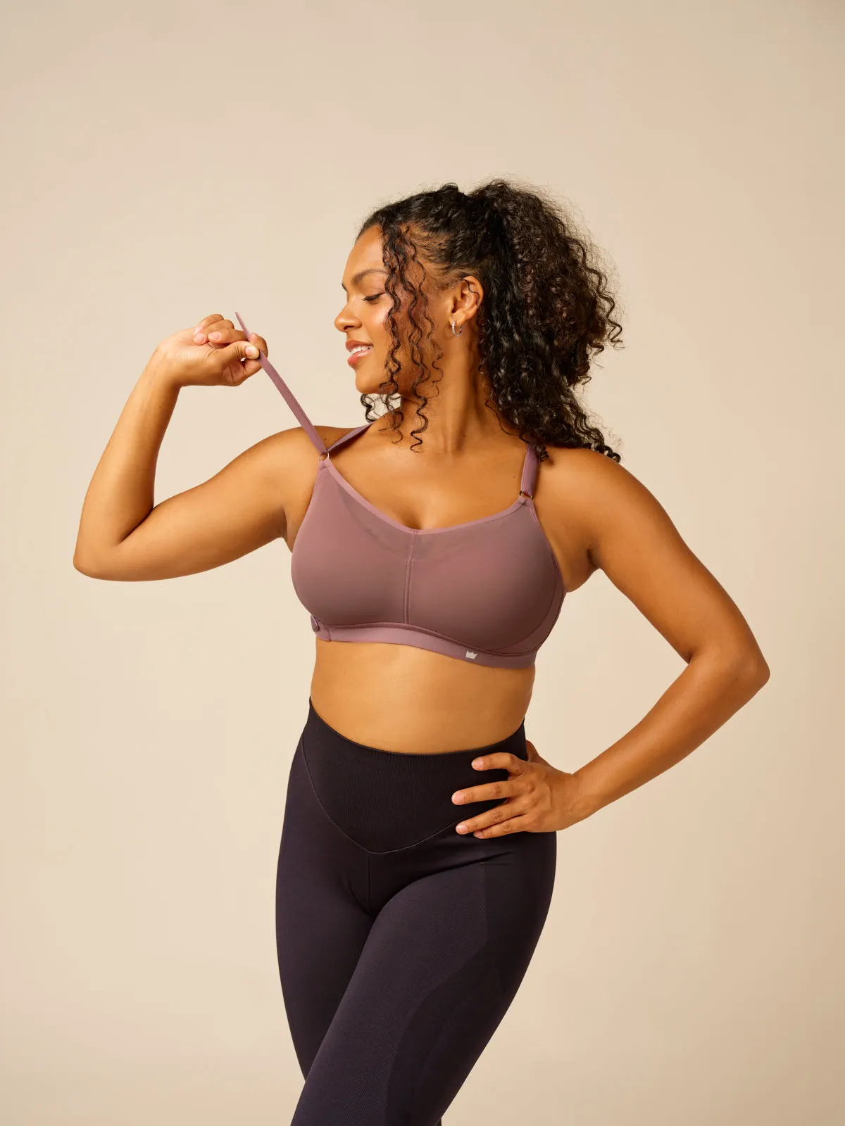 Full Coverage Bra - Rose Taupe