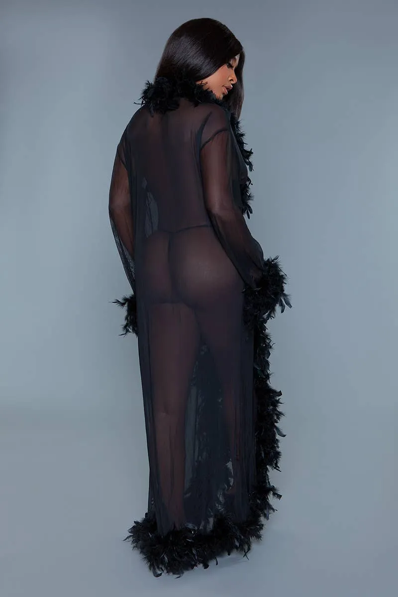 Glamour Robe Black
