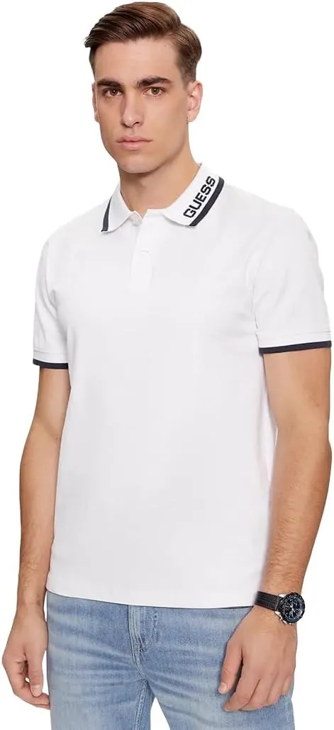 GUESS Men's Lyle Short Sleeve Polo