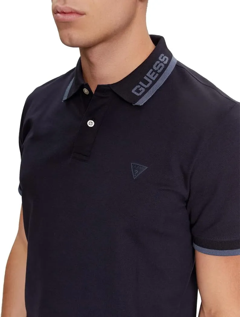 GUESS Men's Lyle Short Sleeve Polo