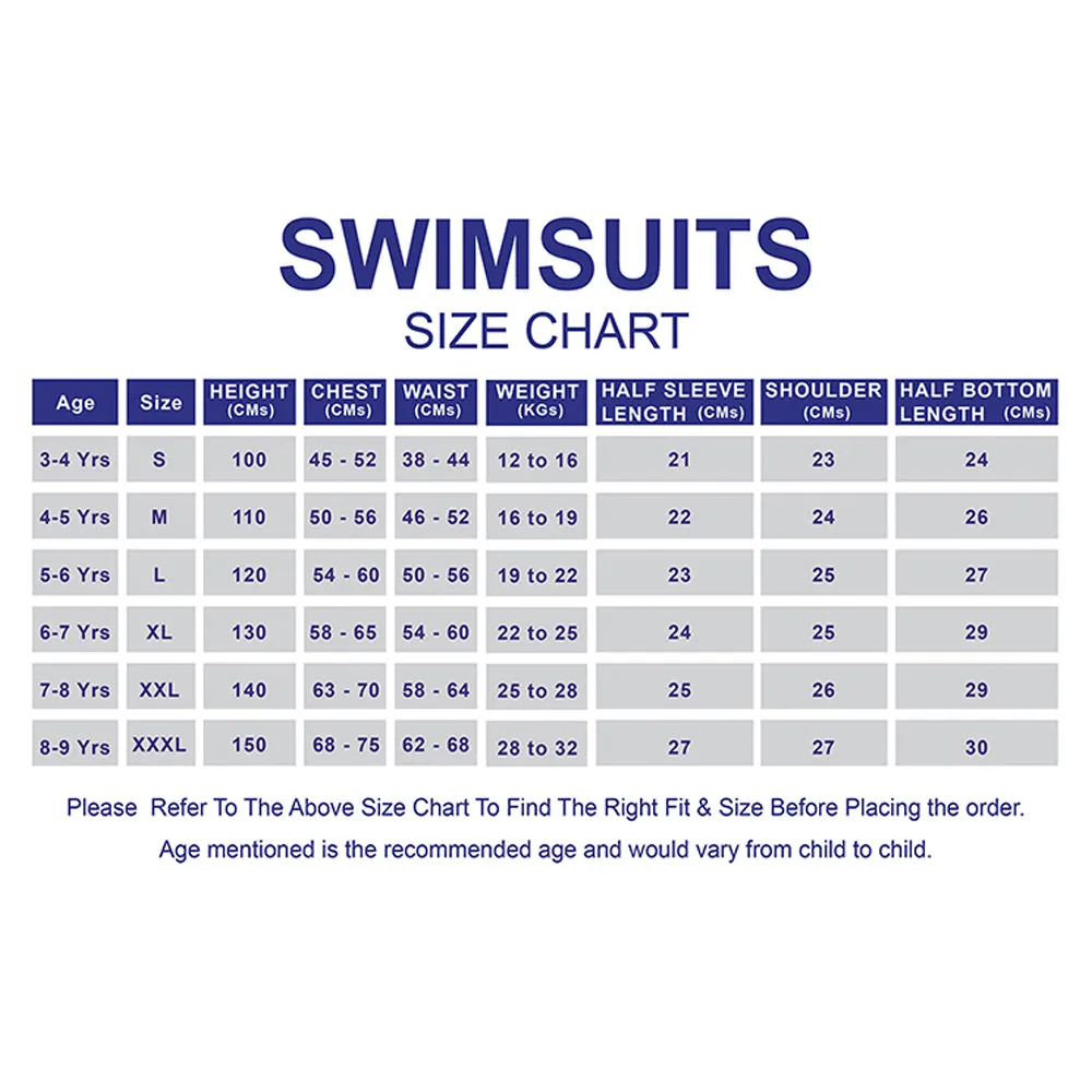 Little Surprise Box White & Blue Stripes Kids Swimsuit with attached Swim Floats  tie up cap in UPF 50 
