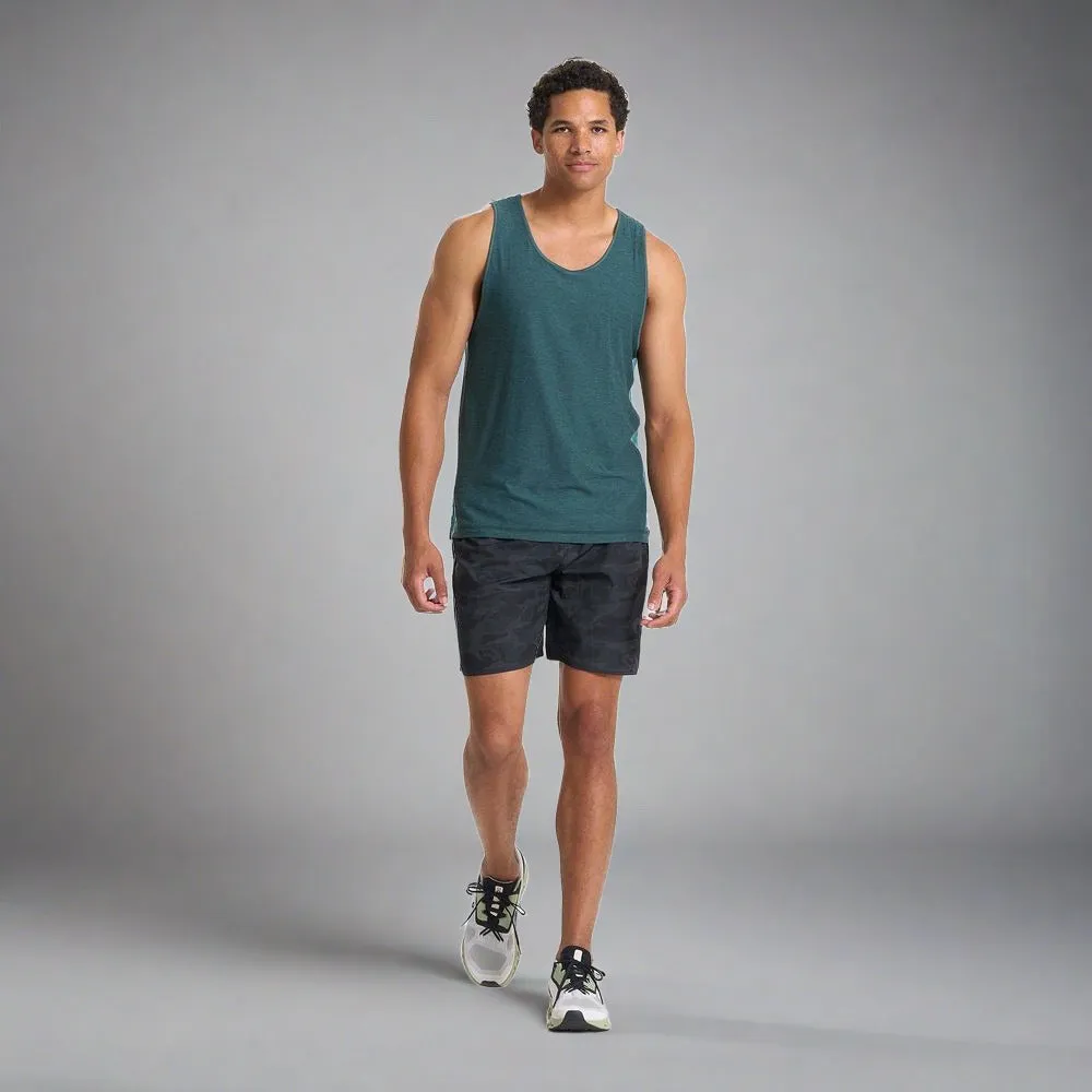 Mens Strato Tech Tank - Beryl Heather