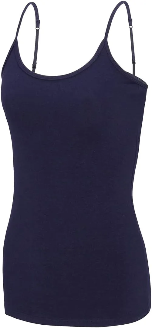 Natural Uniforms Women's Camisole Tank Top-Breathable Cotton Stretch