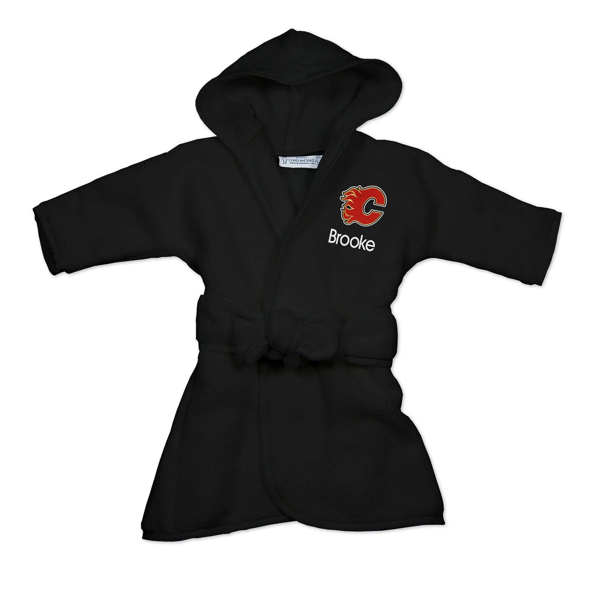 Personalized Calgary Flames Robe