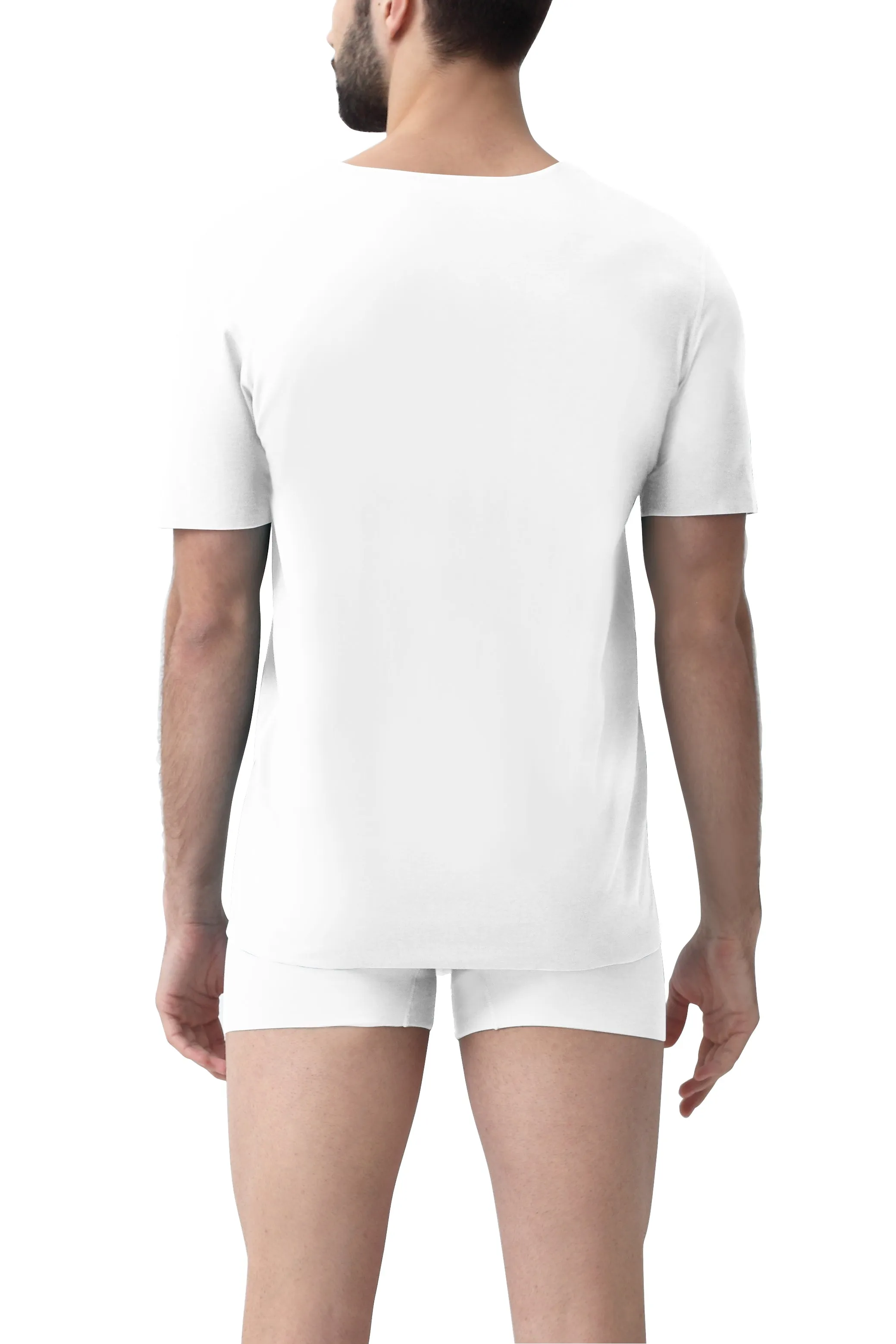 PLATINUM Men's Premium Cotton Free-Cut Seamless T-Shirt