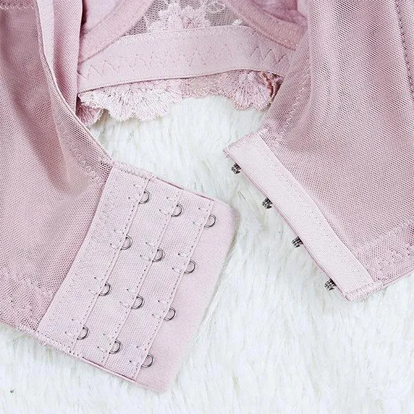 Push-Up Full Coverage Lace Bra