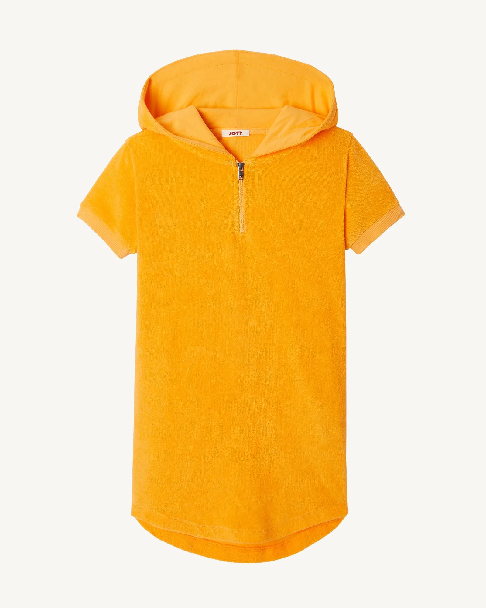 Robe éponge à capuche Abricot enfant Mini