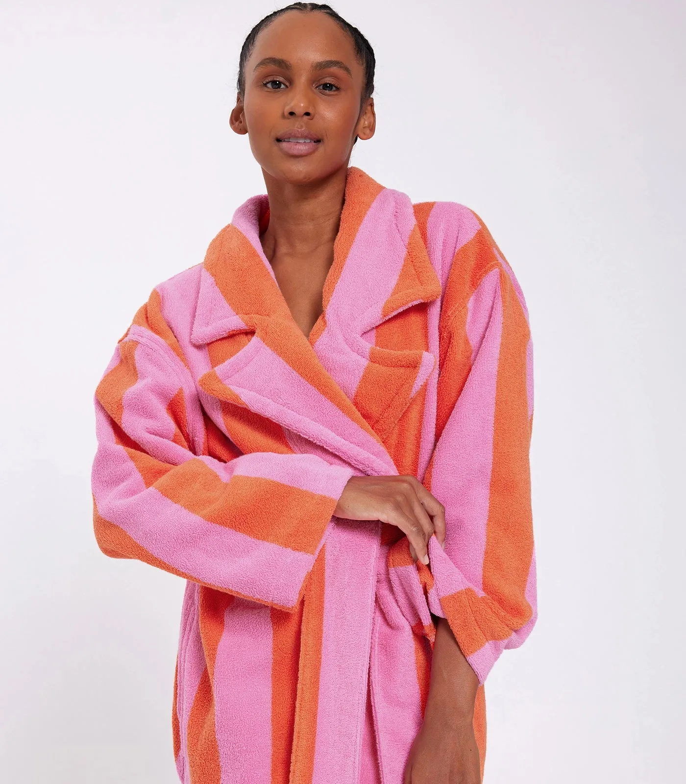 Robe - Sherbet Stripes