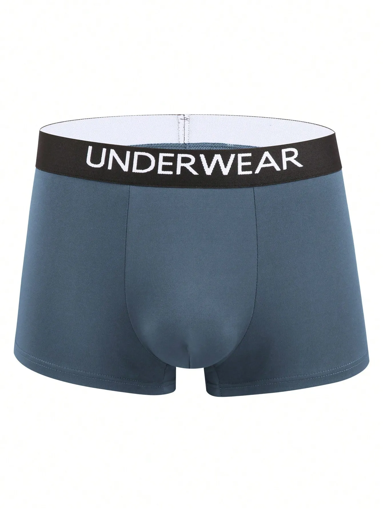 Shein Underwear&Sleepwear Basics Men 5pcs Letter Tape Waist Boxer Brief