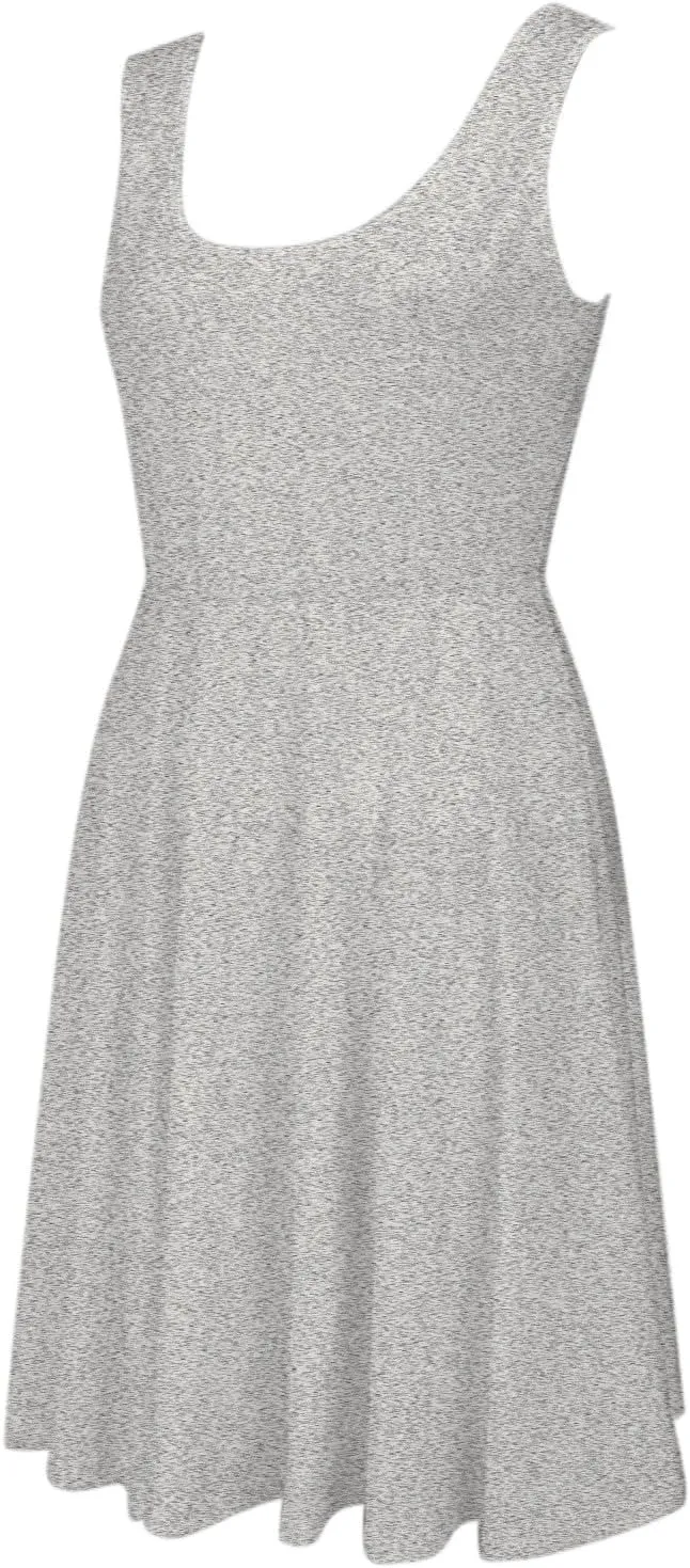 Tennis Short Dress for Women High Neck Knee Length Slim Sleeveless Tummy Control Cute Workout Summer Dresses