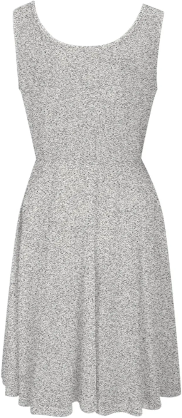 Tennis Short Dress for Women High Neck Knee Length Slim Sleeveless Tummy Control Cute Workout Summer Dresses