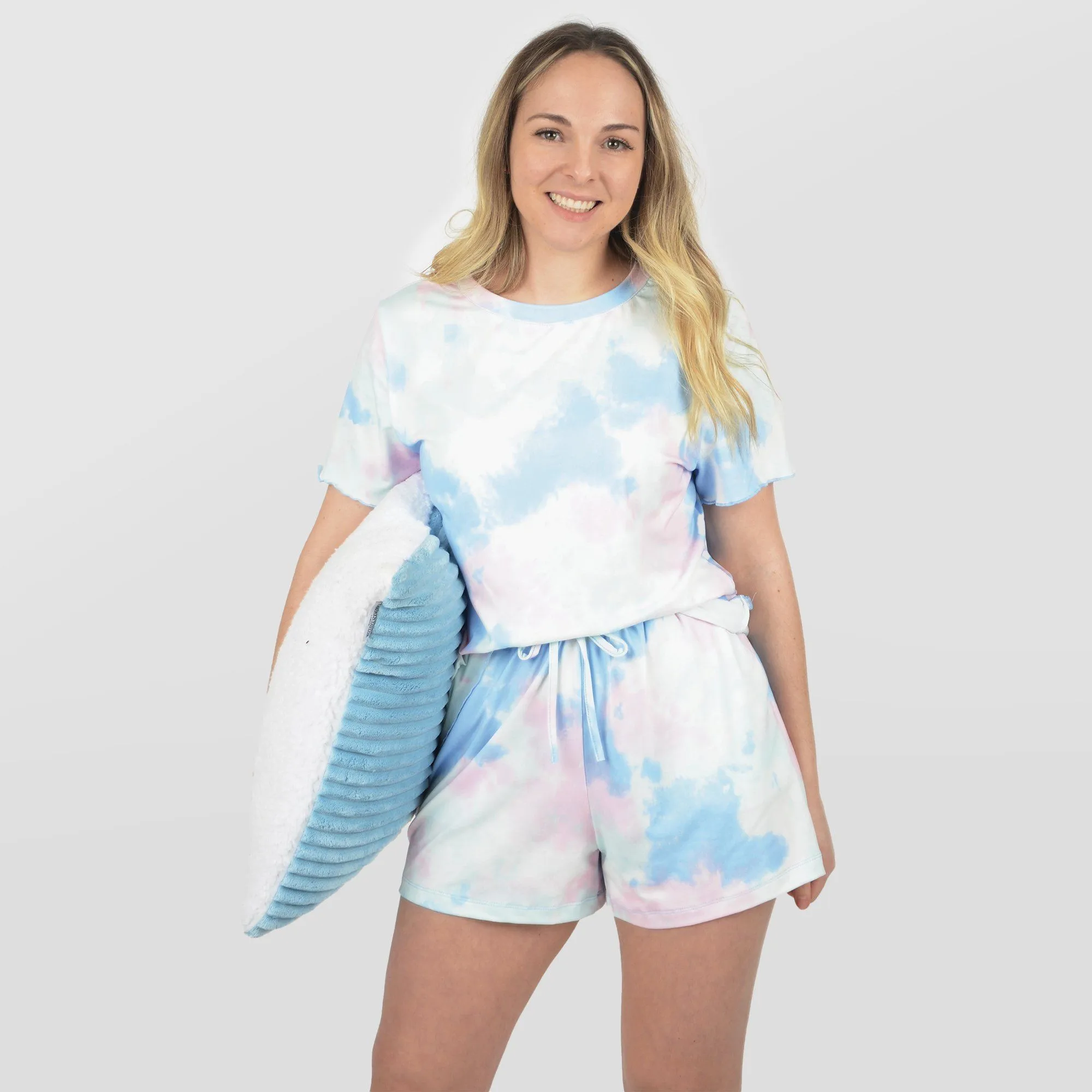 Tie Dye T-shirt with Shorts
