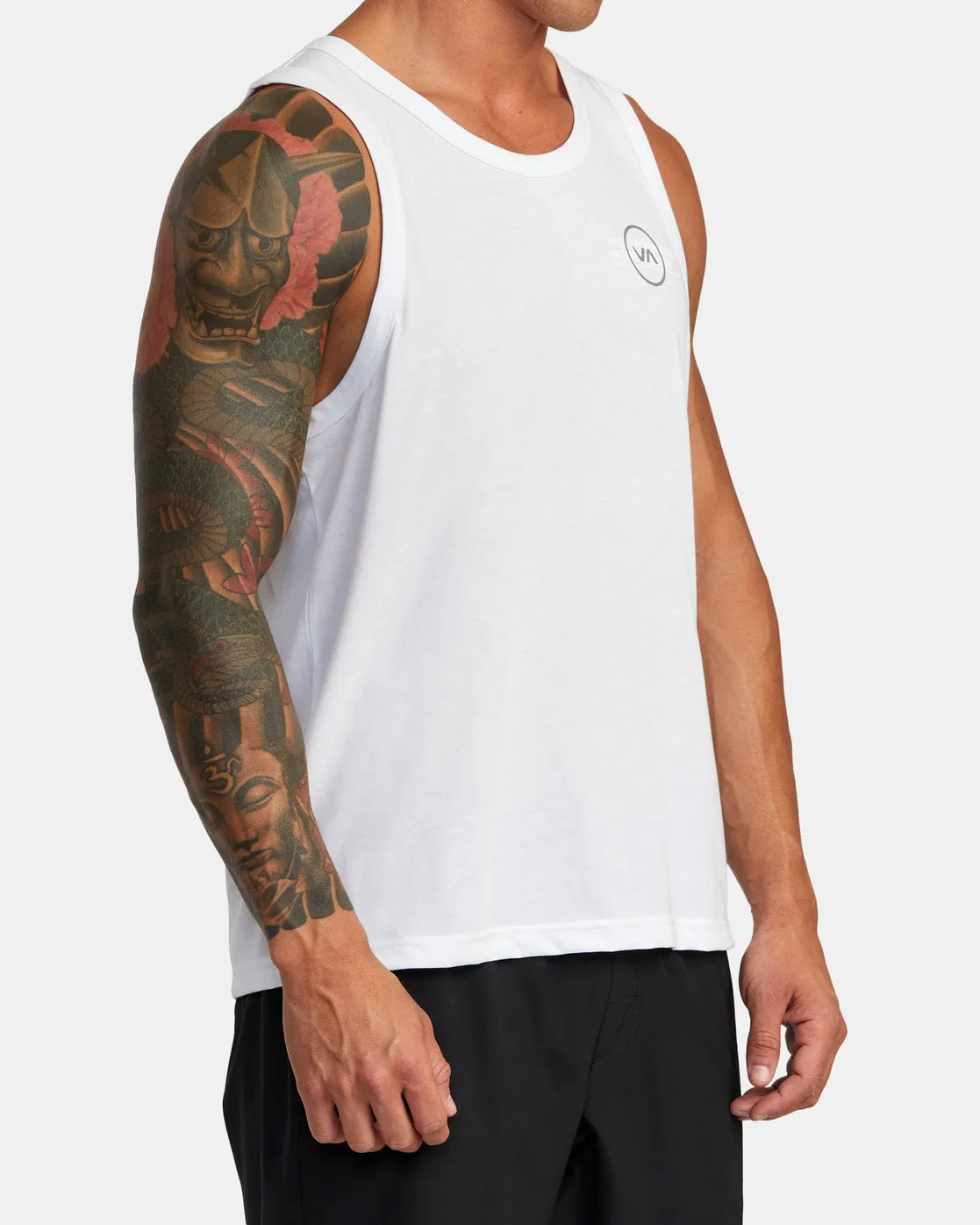 VA Levels Tank - White