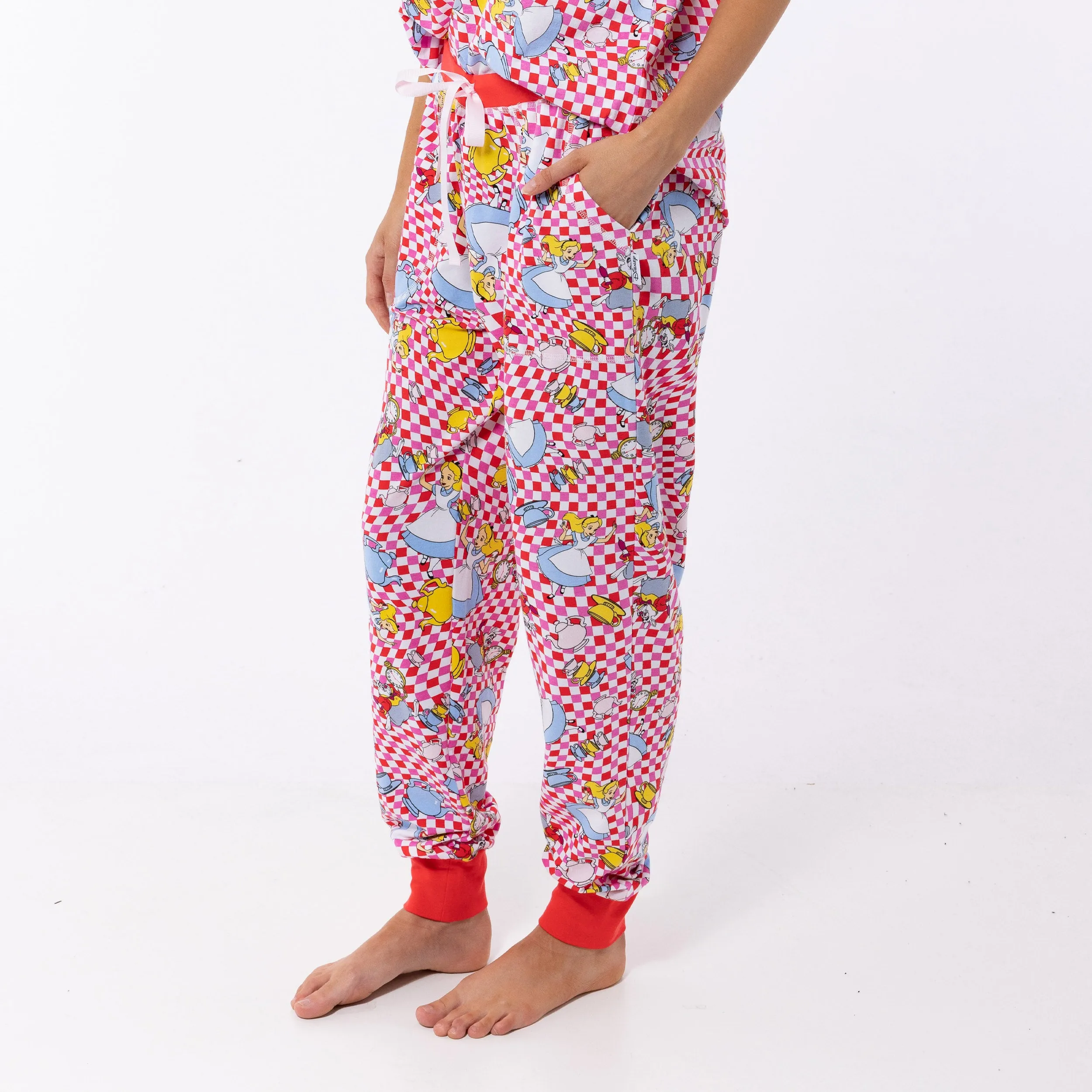 Women's Alice In Wonderland Long Sleep Pants