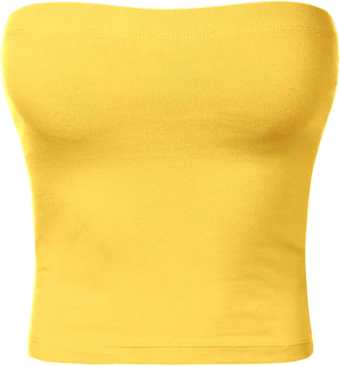 Women's Shapewear Tube Tops Strapless Ruched Built-in Shelf Bra Casual