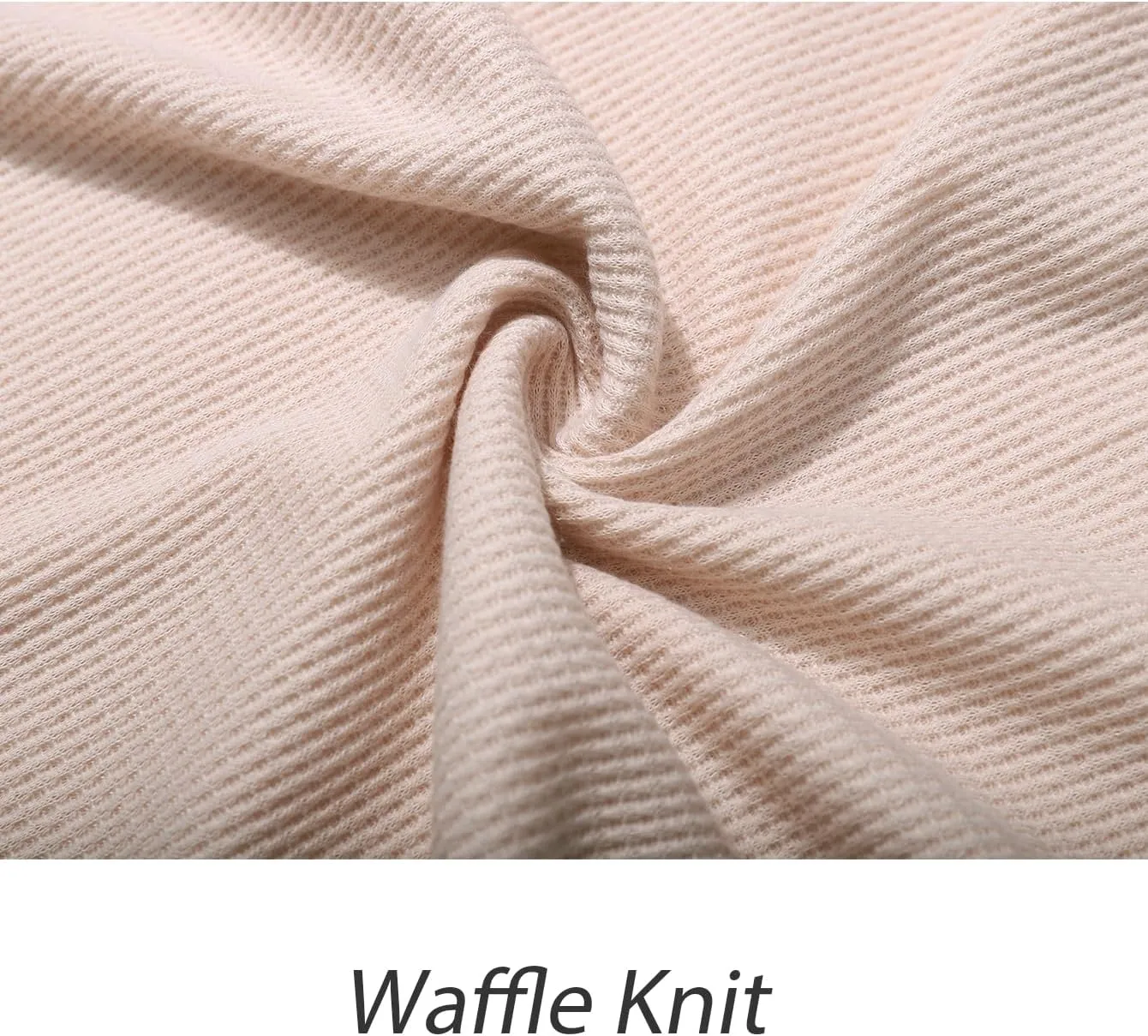 YKR Womens Loungewear Set 2 Piece Waffle Knit Lounge Sets Hooded Top and Wide Leg Pant Sweatsuits with Pockets